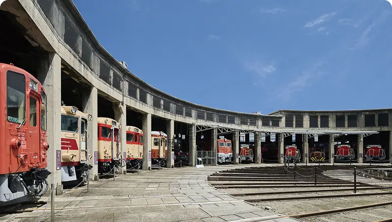 津⼭まなびの鉄道館 撮影会