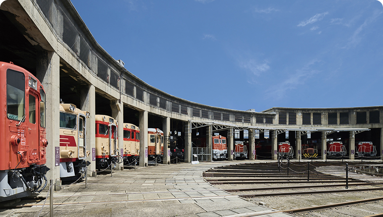 津⼭まなびの鉄道館 撮影会